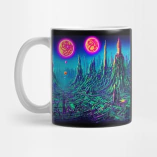 Sky Mysterious Astral City Mug